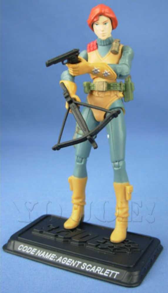 Scarlett V8 - Hasbro - G.I. Joe (GI Joe 25th Anniversary) action figure collectible - Main Image 2