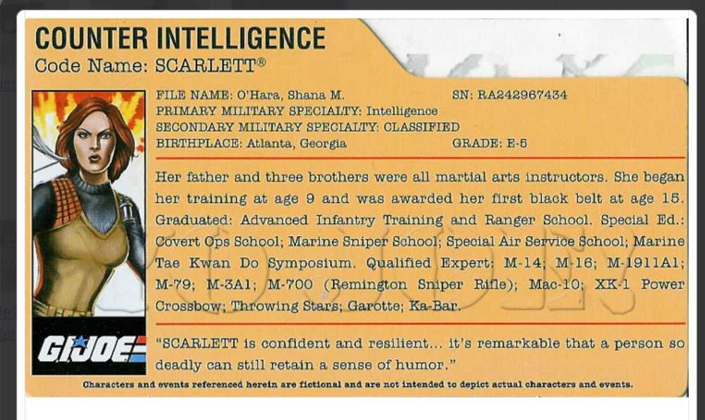 Scarlett V8 - Hasbro - G.I. Joe (GI Joe 25th Anniversary) action figure collectible - Main Image 3