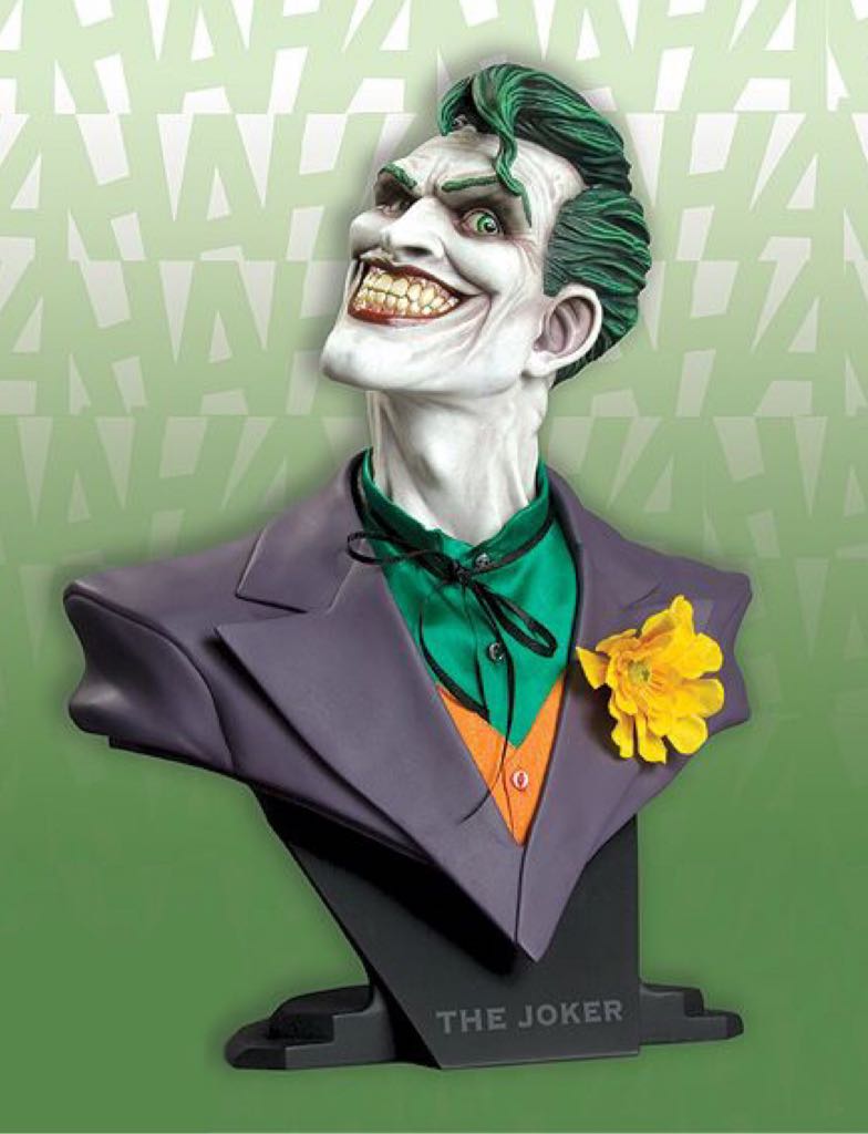 Joker 1/2 Scale Bust - Zzz Statues (Zzz DC Statues) action figure collectible - Main Image 1