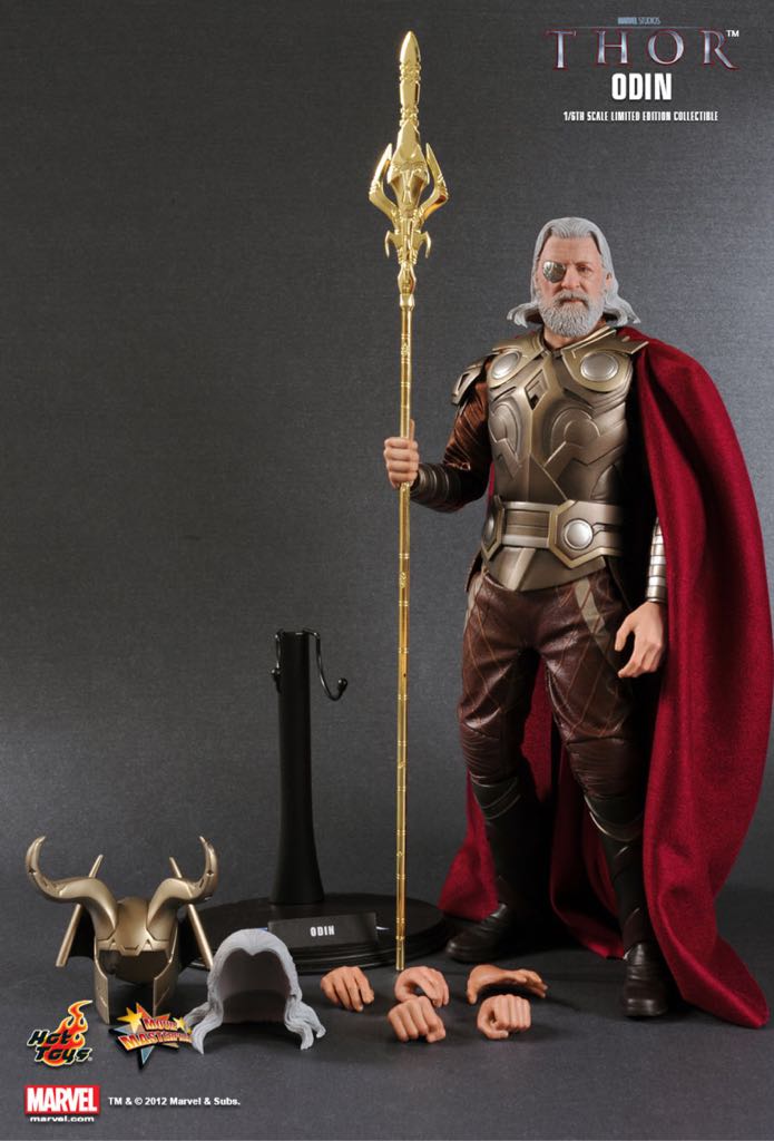 Odin - Hot Toys (Marvel Movies) action figure collectible - Main Image 2
