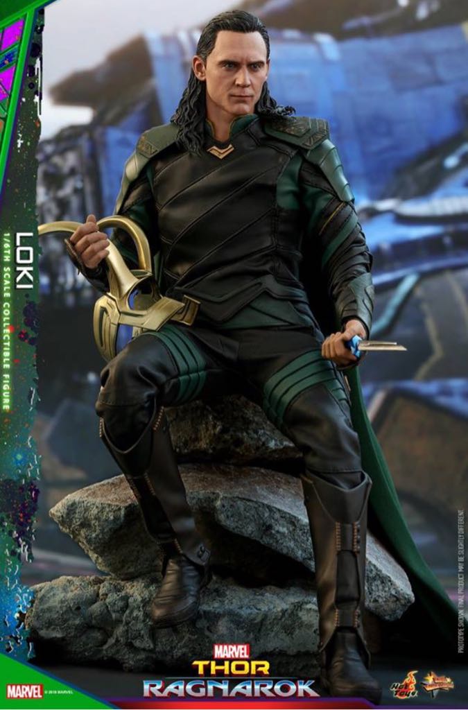 Loki, Ragnarok - Hot Toys (Marvel Movies) action figure collectible - Main Image 2