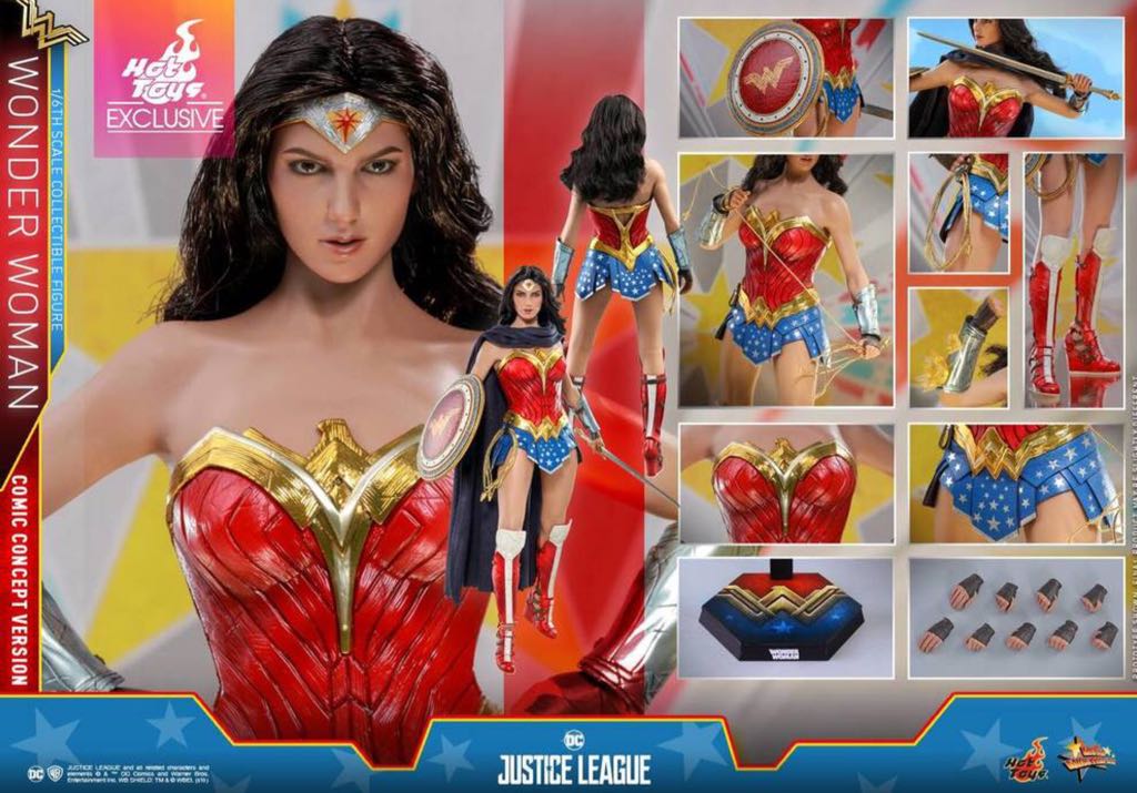 Wonder Woman (concept Version) - Hot Toys (DC) action figure collectible - Main Image 2