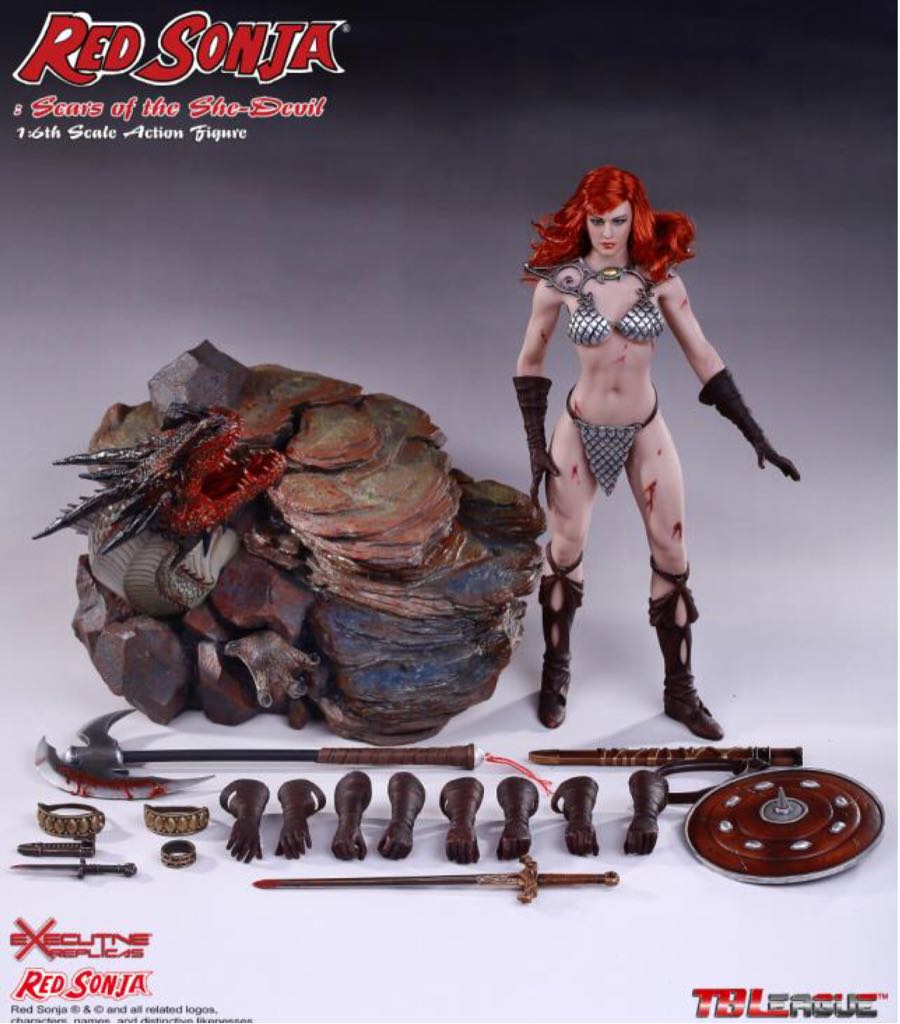 Red Sonja - TBLeague (Marvel (various)) action figure collectible - Main Image 2