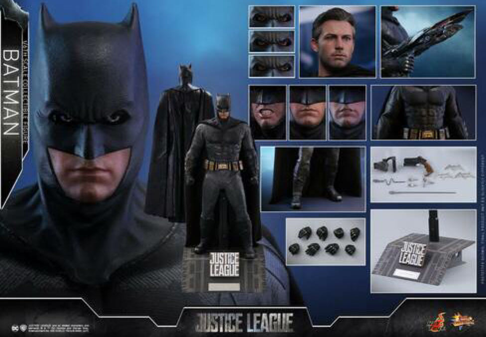 Batman (JL) - Hot Toys (DC) action figure collectible - Main Image 2