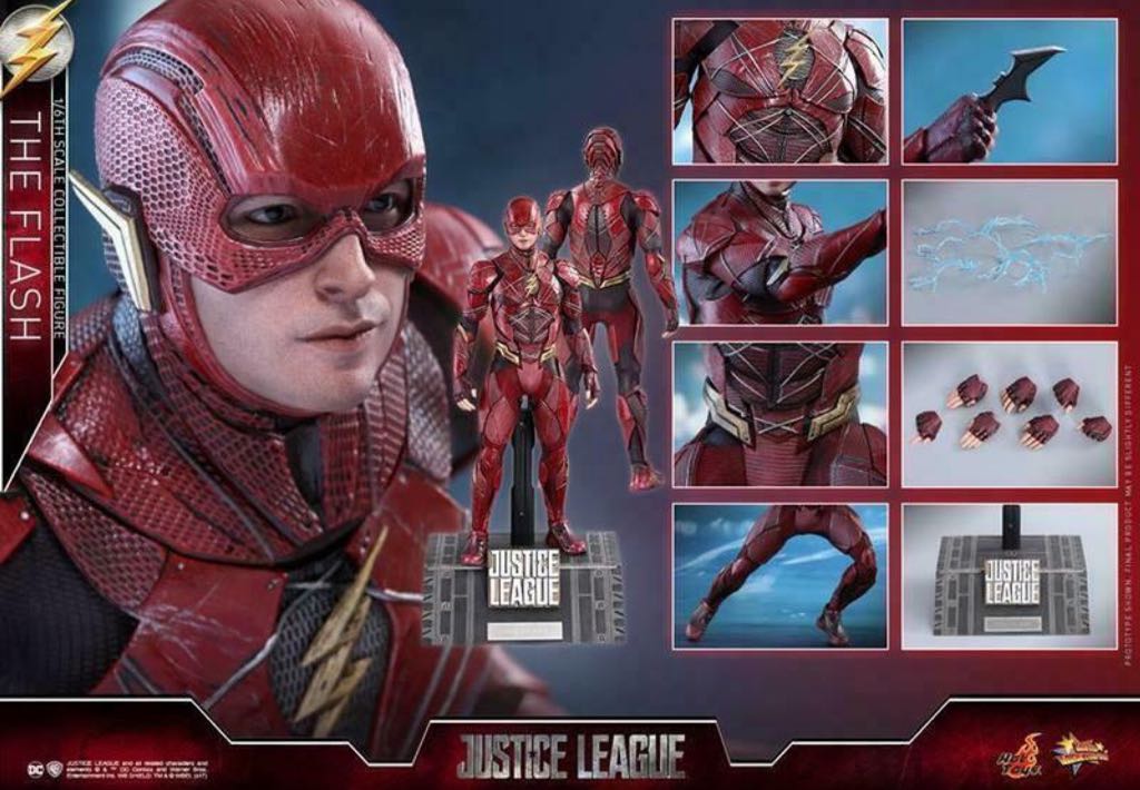 Flash (JL) - Hot Toys (DC) action figure collectible - Main Image 2