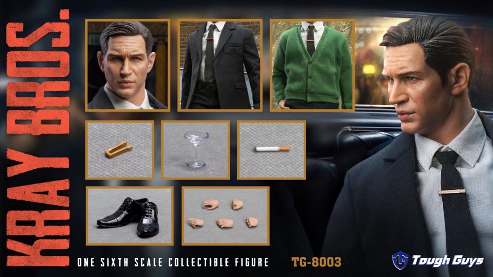 Reggie Kray - Tough Guys (Movie Favourites) action figure collectible - Main Image 2