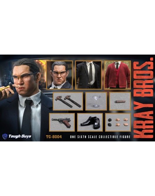 Ronnie Kray - Tough Guys (Movie Favourites) action figure collectible - Main Image 2