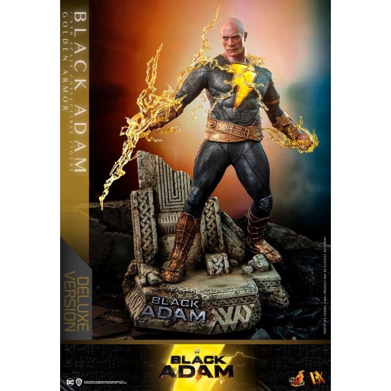 Black Adam (Golden Armour) - Hot Toys (DC) action figure collectible - Main Image 3