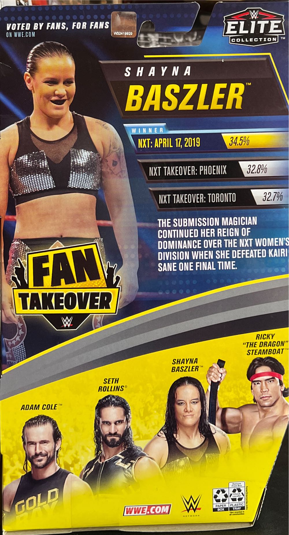 Shayna Baszler - Mattel Wwe (WWE) action figure collectible - Main Image 2