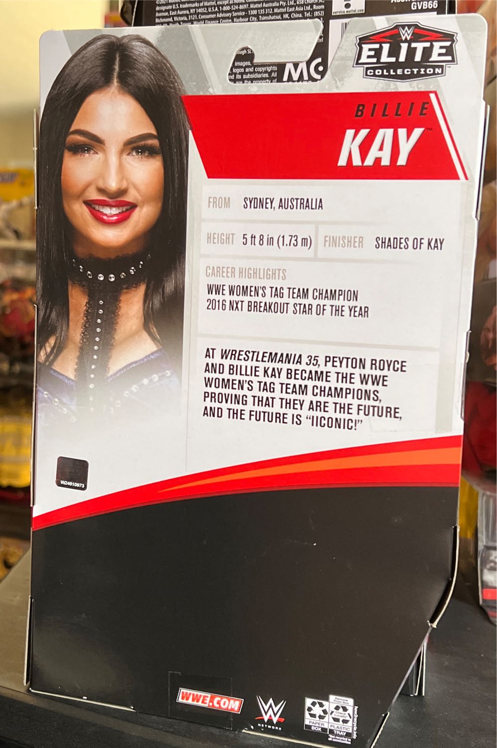 Billie Kay - Mattel Wwe (WWE) action figure collectible - Main Image 2