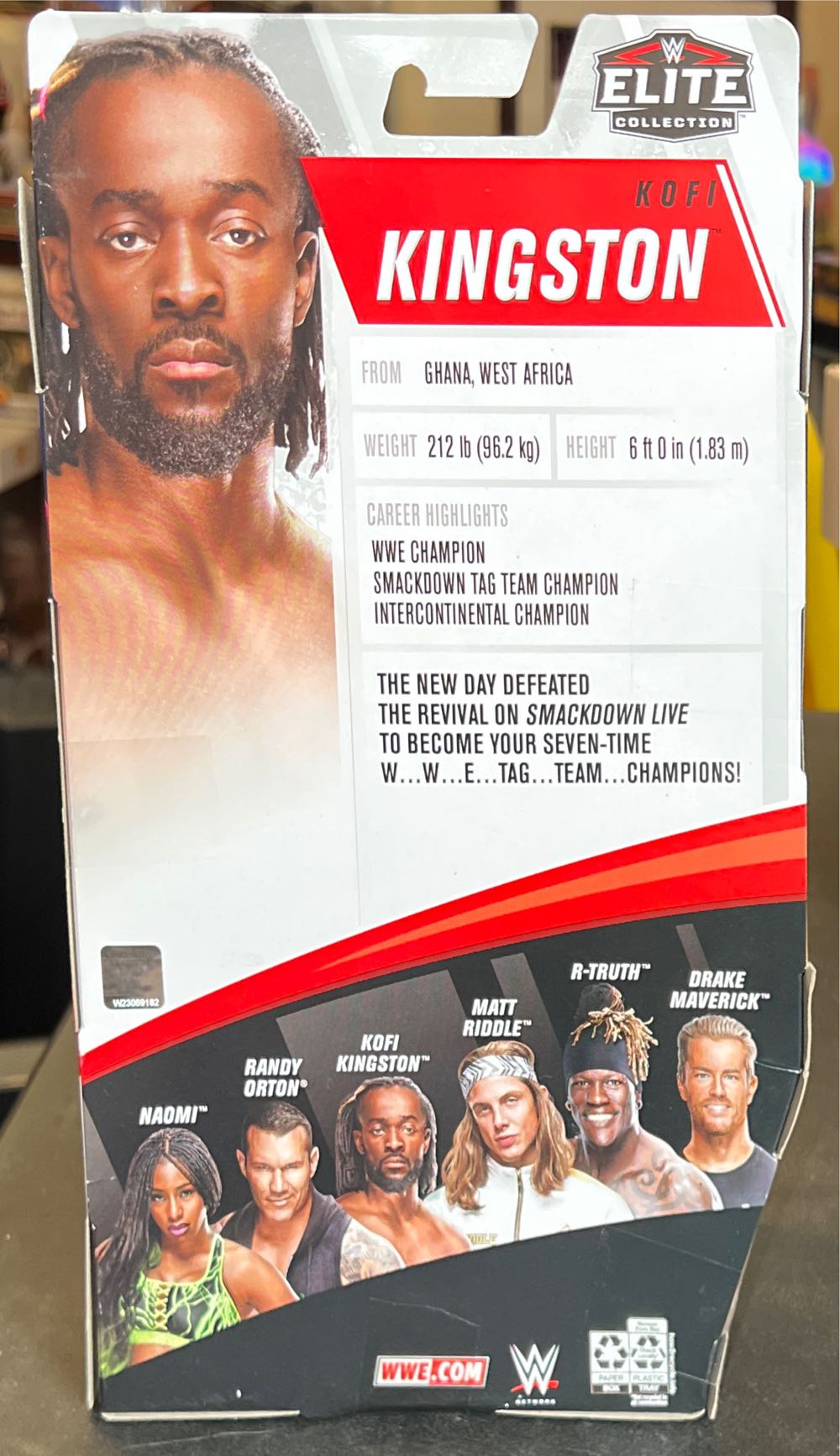 Kofi Kingston - Mattel Wwe (WWE) action figure collectible - Main Image 2