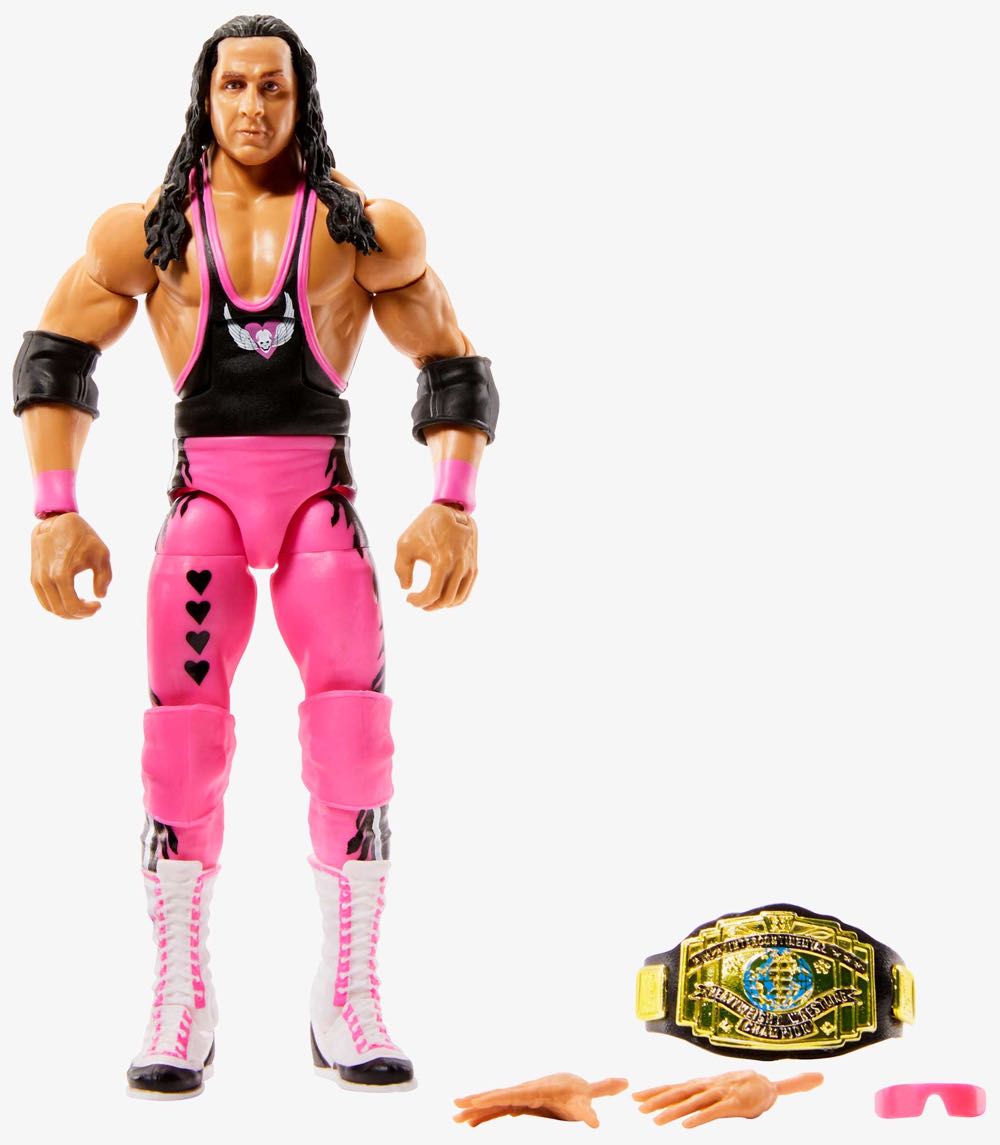 Bret Hart - WWE Mattel (WWE Elite Series 94 (2022)) action figure collectible - Main Image 3
