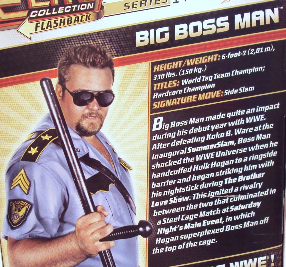 Big Boss Man - WWE Mattel (WWE Elite Series 14 (2012)) action figure collectible - Main Image 2