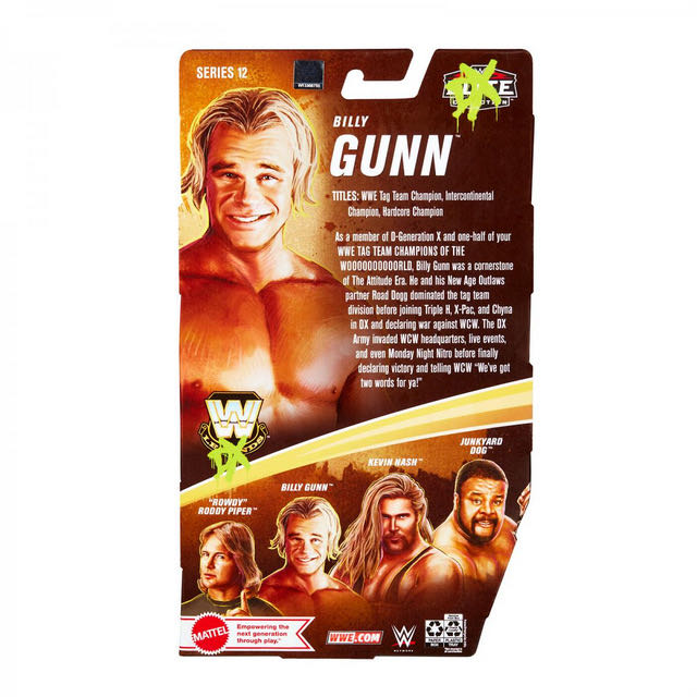 Bad Ass Billy Gunn - WWE Mattel (WWE Elite Legends Series 12) action figure collectible - Main Image 2