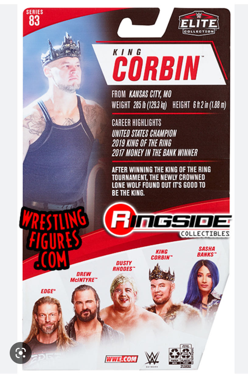 Baron Corbin - WWE Mattel (WWE Elite Series 83 (2021)) action figure collectible - Main Image 2