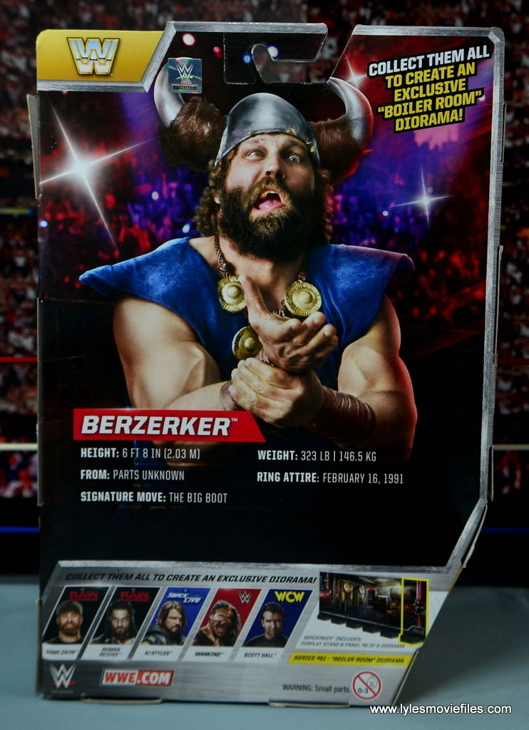 Beserker - WWE Mattel (WWE Elite Series 51 (2017)) action figure collectible - Main Image 2