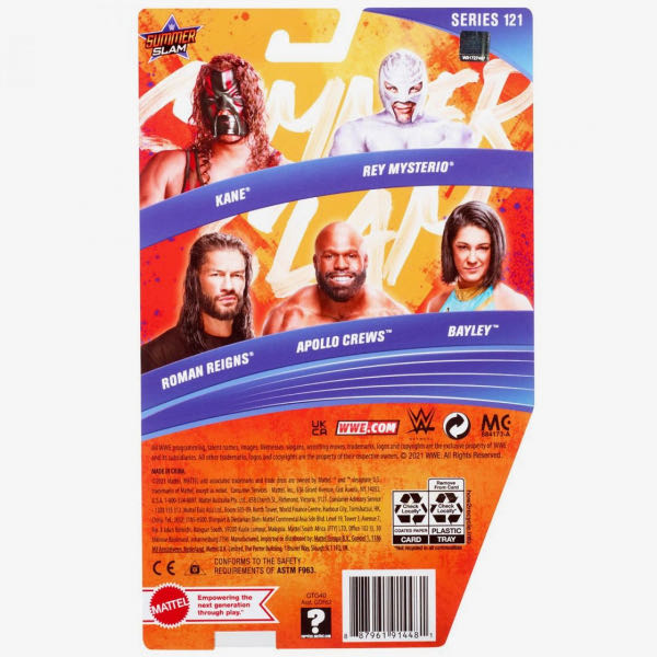 Bayley - WWE Mattel (WWE Basic (2021) Series 121) action figure collectible - Main Image 2