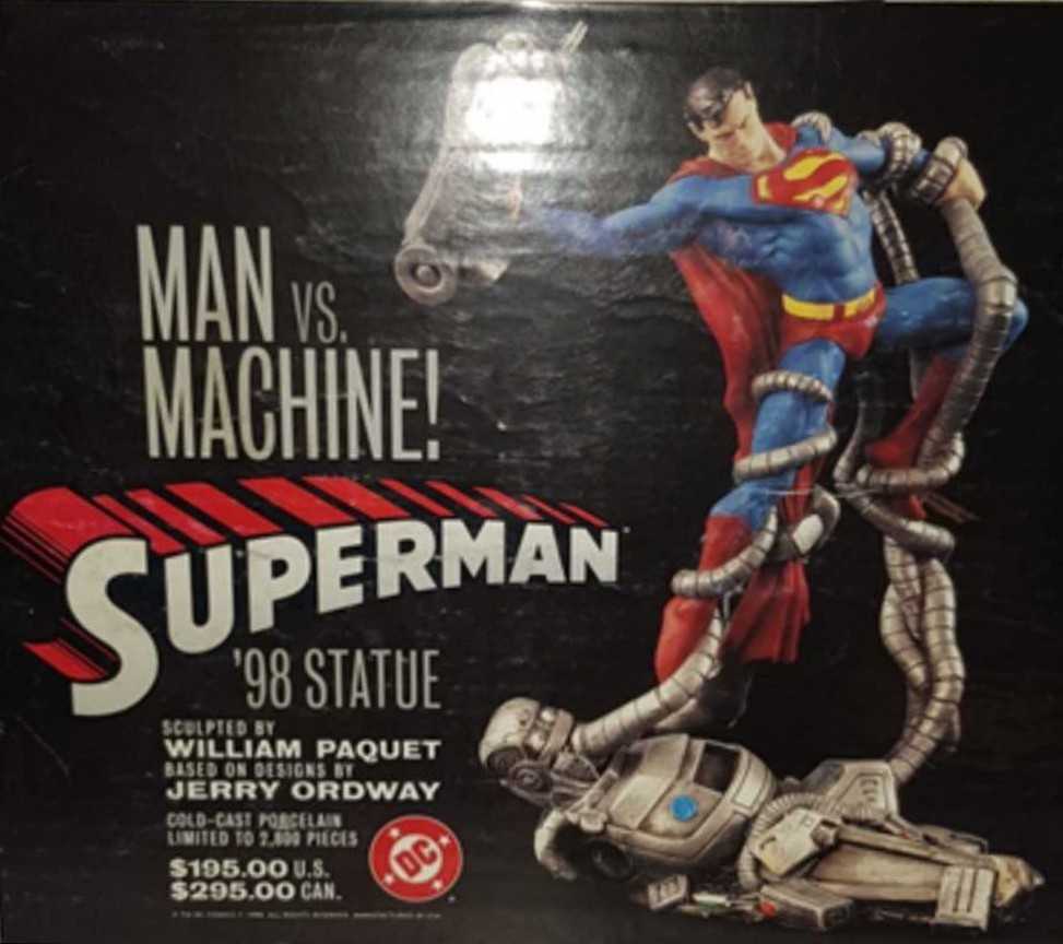 Superman vs. Machine - DC Direct (DC Direct Statues) action figure collectible - Main Image 2