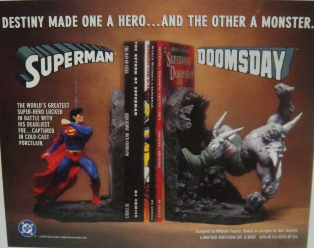 Superman vs. Doomsday - DC Direct (DC Direct Statues) action figure collectible - Main Image 2