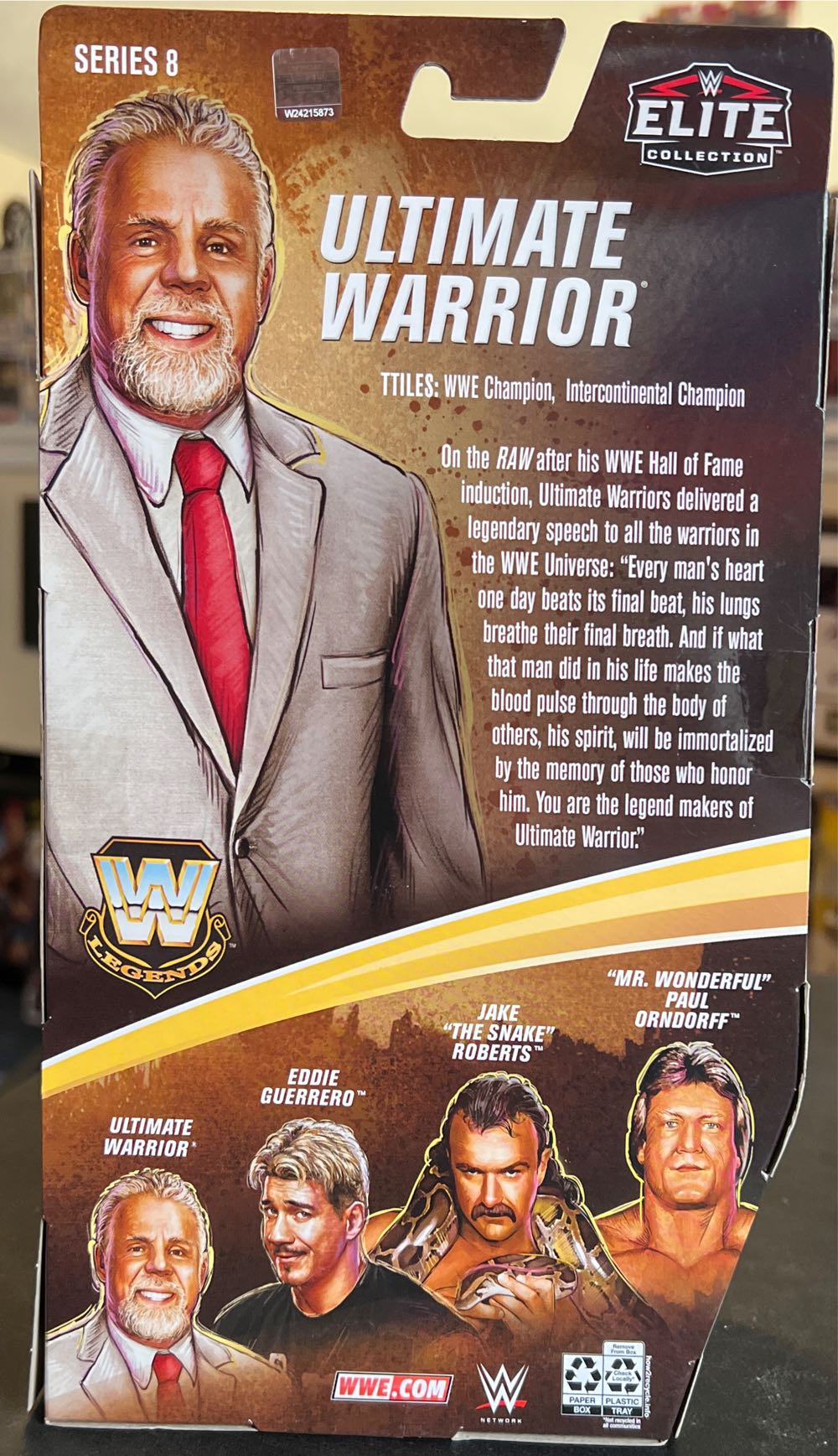 Legends Series #8 - Mattel (Ultimate Warrior) action figure collectible - Main Image 2