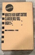 Wolf Doll Mattel Creations Monster High Haunt Couture Clawdeen Wolf Haunt  action figure collectible [Barcode 00194735050215] - Main Image 1