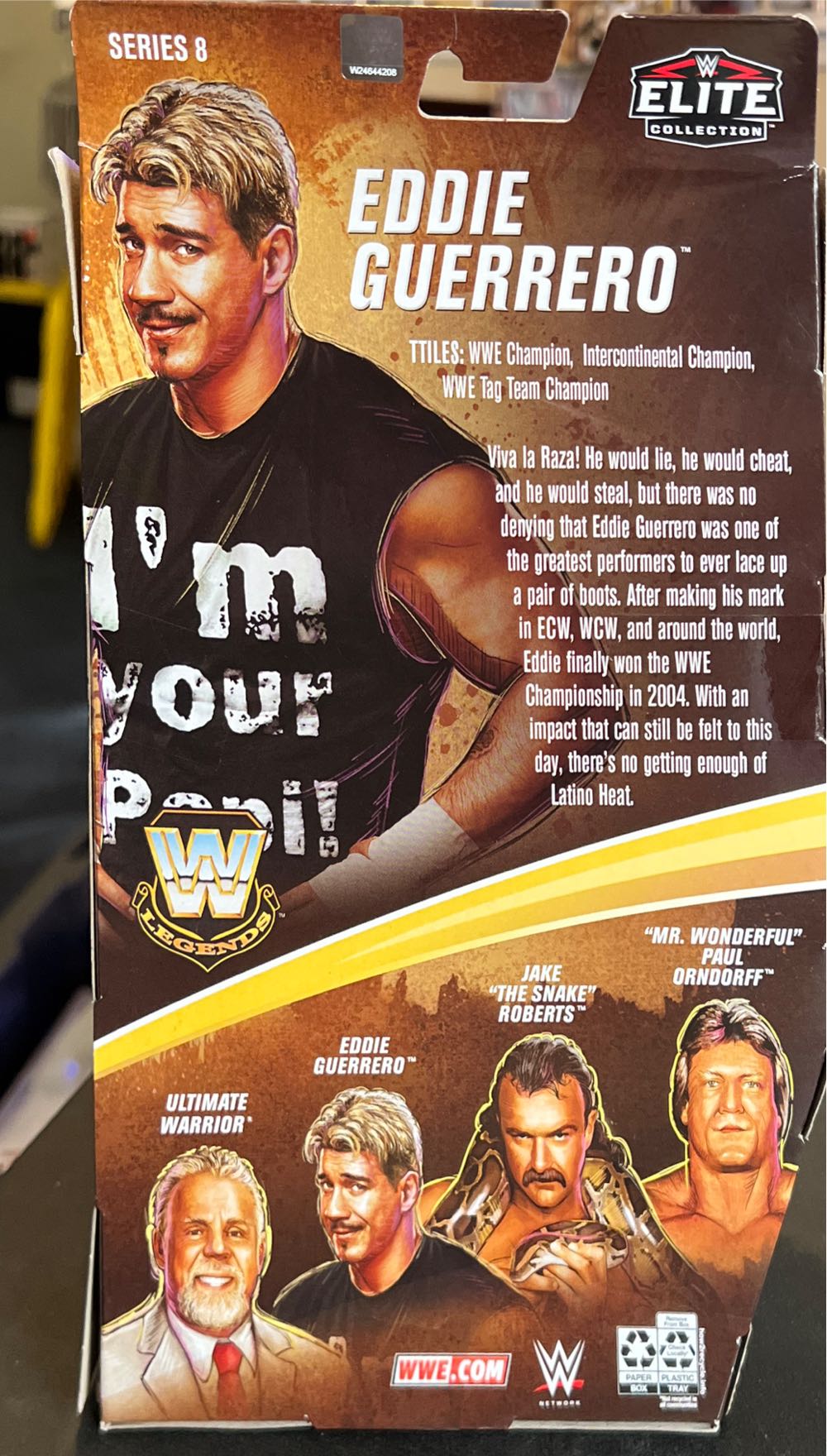 Eddie Guerrero - Mattel Wwe (WWE) action figure collectible - Main Image 2