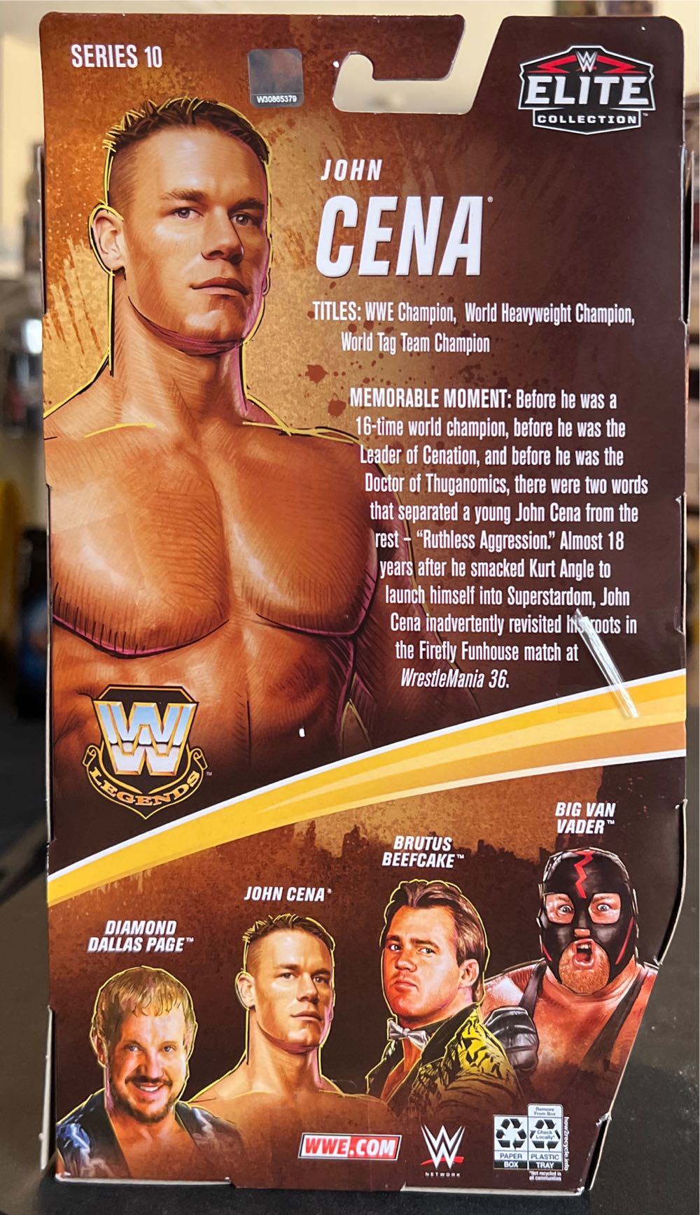 Legends Series #10 - Mattel (John Cena) action figure collectible - Main Image 2