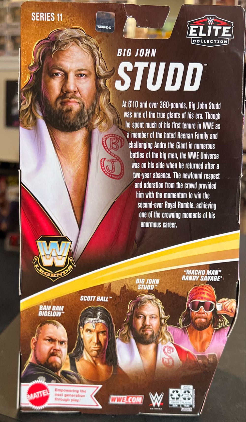 Big John Studd - Mattel Wwe (WWE) action figure collectible - Main Image 2