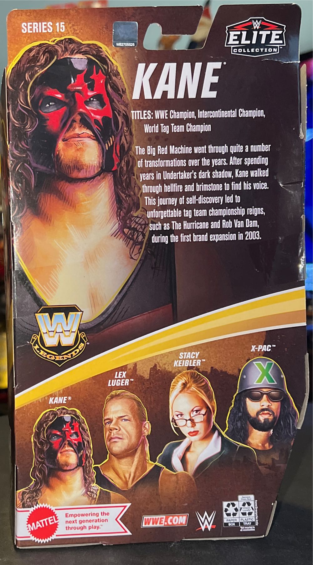 Kane - Mattel Wwe (WWE) action figure collectible - Main Image 2