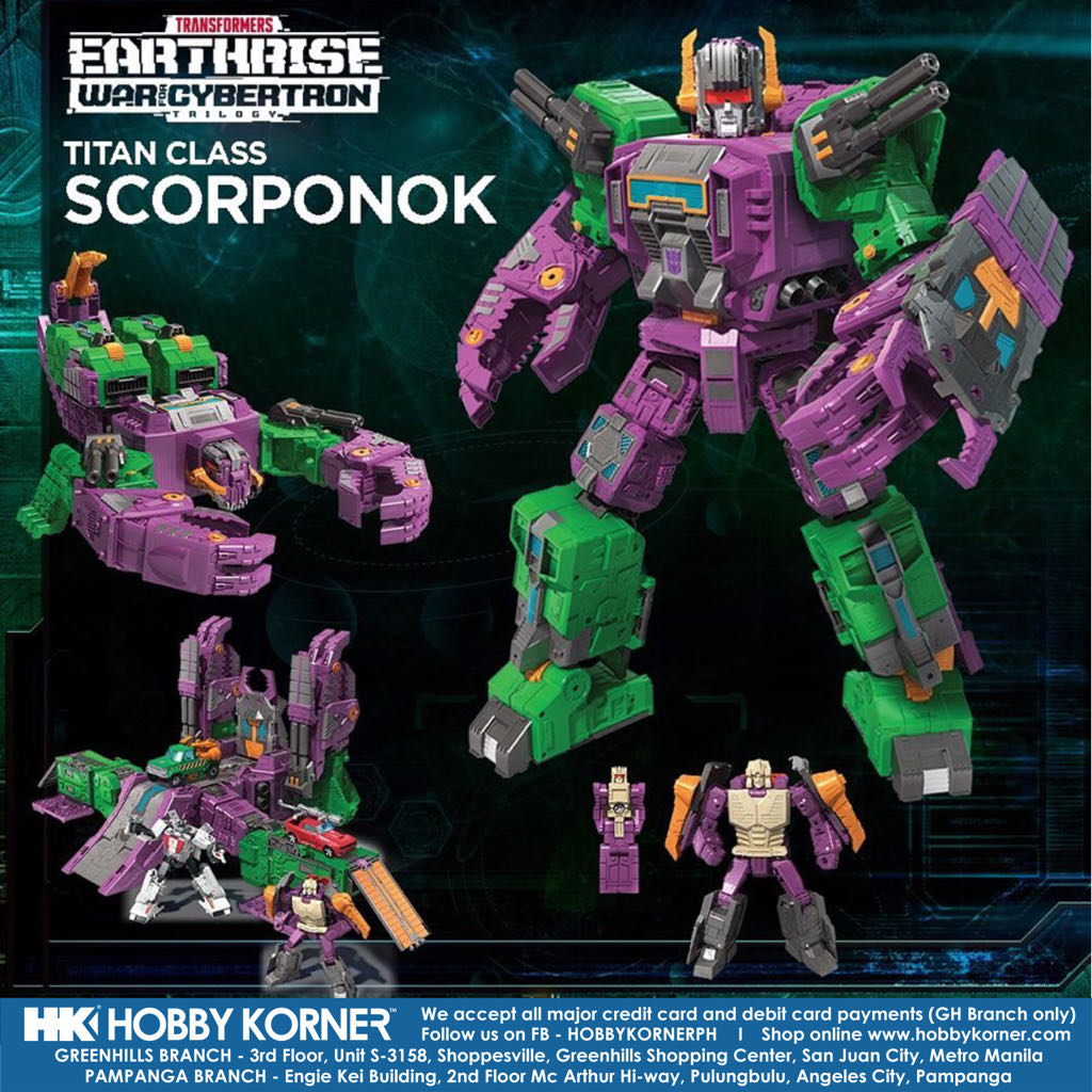 Scorponok - Hasbro (Transformers War for Cybertron: Earthrise) action figure collectible - Main Image 2