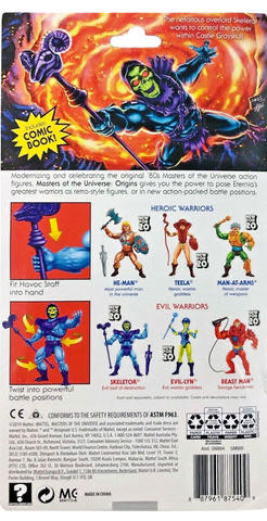 Skeletor - Mattel (Master Of The Universe: Origins) action figure collectible - Main Image 3