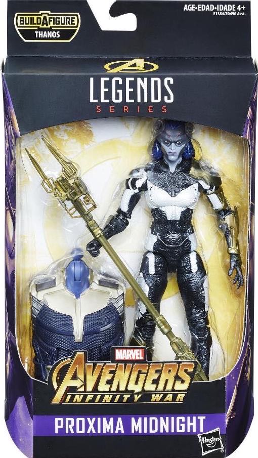 Marvel Legends Proxima Midnight - Hasbro (Marvel Legends) action figure collectible - Main Image 1