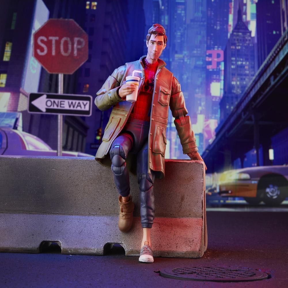 Spider-Man: Spiderverse Peter B. Parker (Into The Spiderverse) - Hasbro (Marvel Legends) action figure collectible - Main Image 3