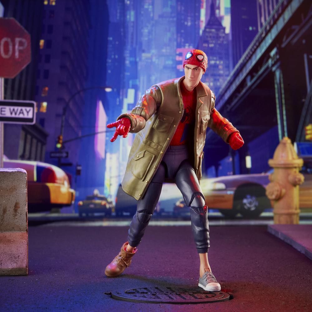 Spider-Man: Spiderverse Peter B. Parker (Into The Spiderverse) - Hasbro (Marvel Legends) action figure collectible - Main Image 4