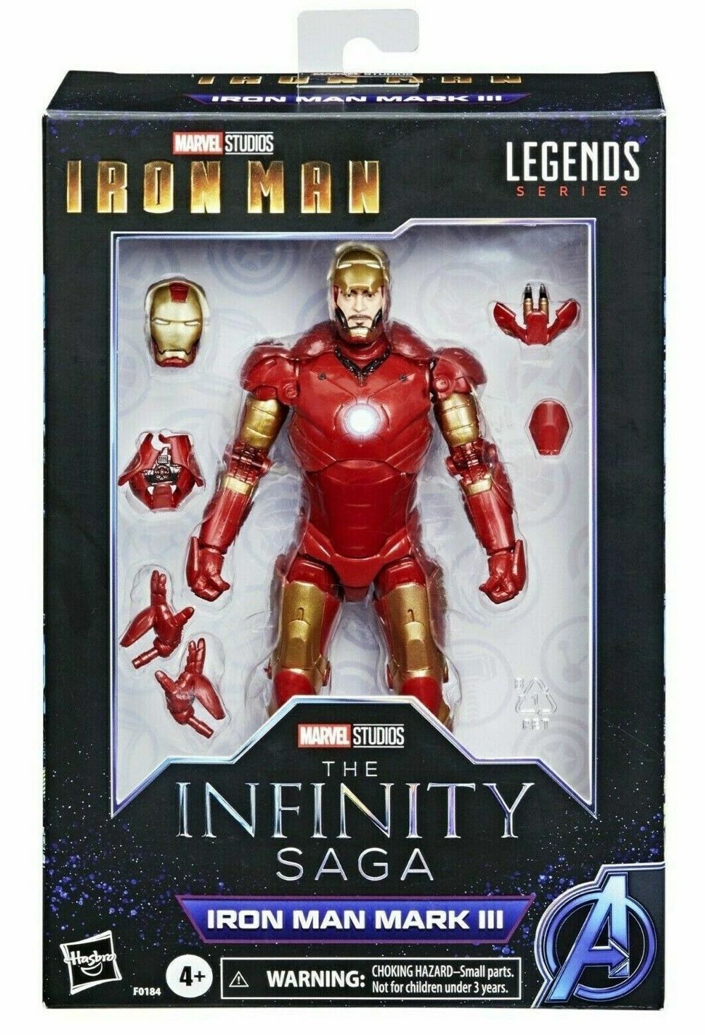Iron Man: Studio Iron Man Mark III - Hasbro (Marvel Legends) action figure collectible - Main Image 4