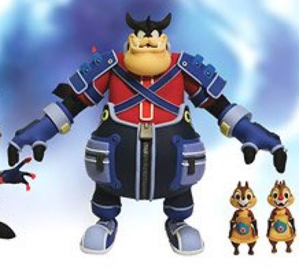 Pete, Chip & Dale - Diamond Select Toys (Disney Kingdom Hearts) action figure collectible [Barcode 699788830710] - Main Image 2