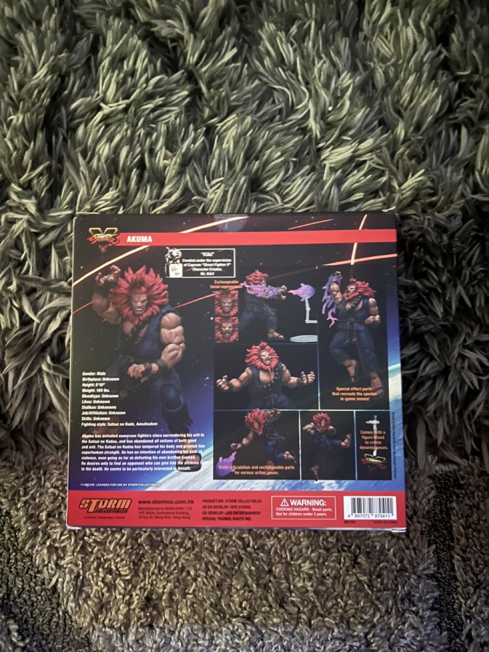 Storm Collectibles Street Fighter V Akuma - Storm Collectibles (Akuma) action figure collectible [Barcode 4897072870411] - Main Image 3