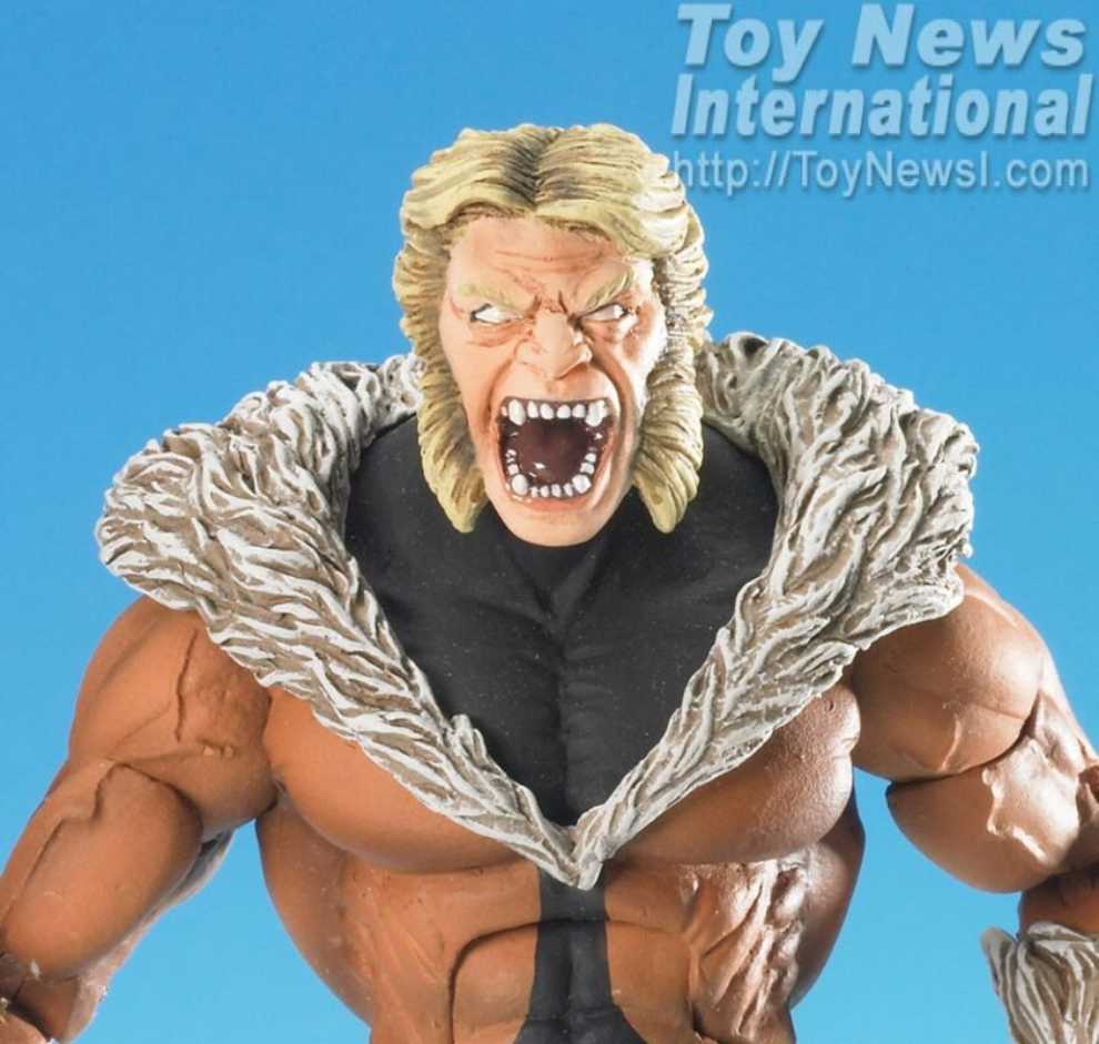 Sabretooth (Variant) - Toybiz (Marvel Legends) action figure collectible [Barcode 035112713494] - Main Image 4