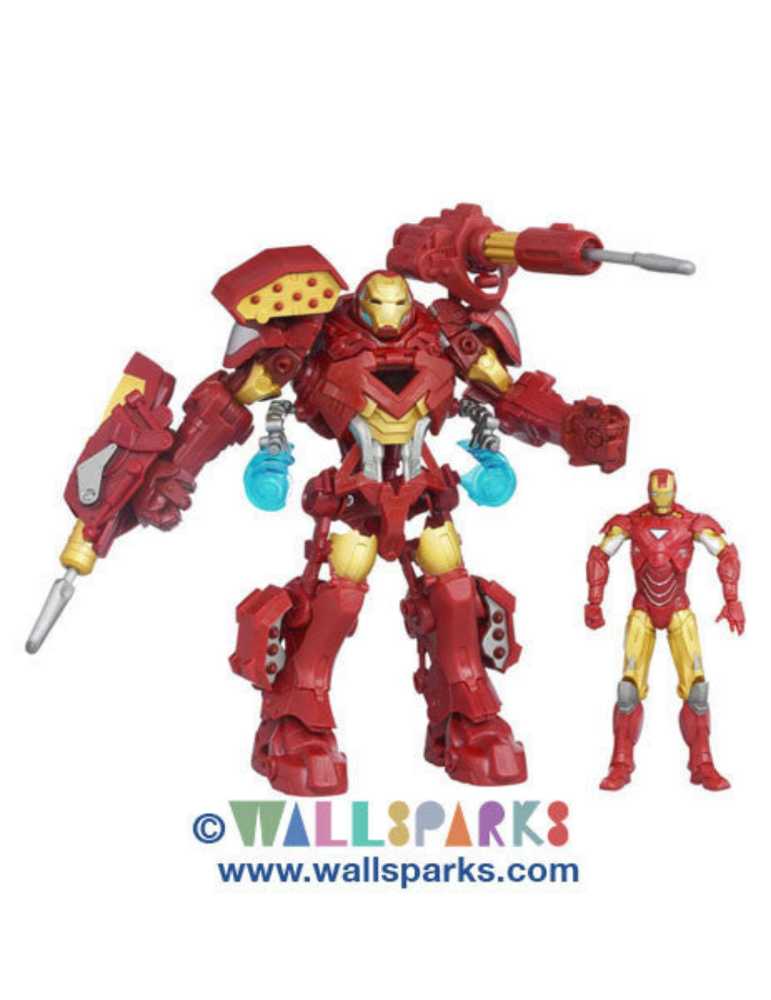 Marvel Avengers Stark Tech Assault Armor Iron Man Mark VI  action figure collectible [Barcode 653569726661] - Main Image 3