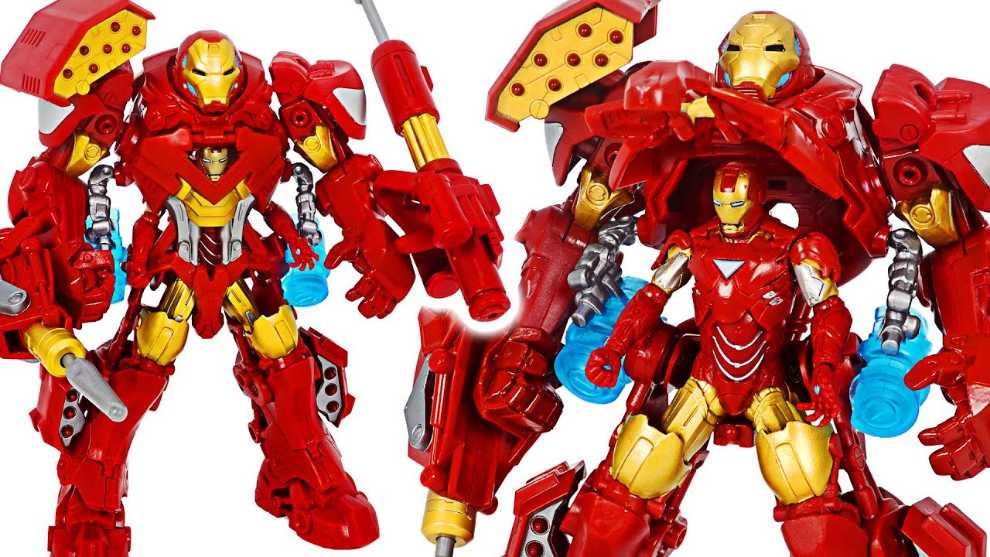 Marvel Avengers Stark Tech Assault Armor Iron Man Mark VI  action figure collectible [Barcode 653569726661] - Main Image 4