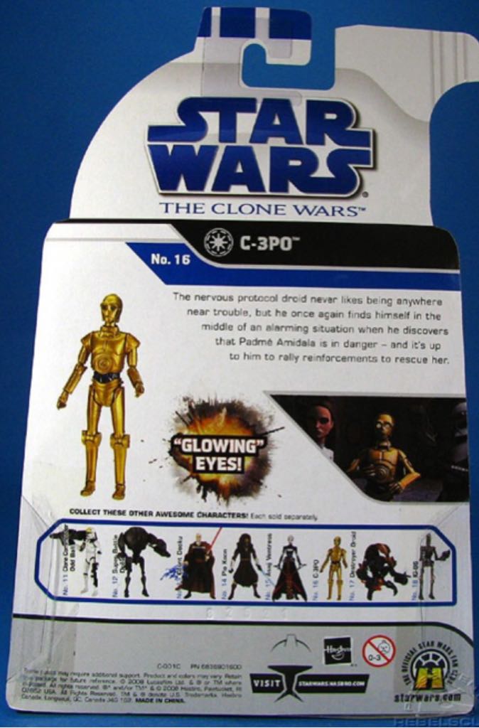 C-3PO - Hasbro (The Clone Wars) action figure collectible - Main Image 2