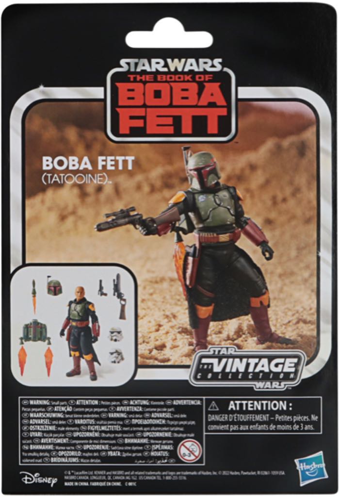 Boba Fett (Tatooine) - Hasbro (The Vintage Collection) action figure collectible - Main Image 2
