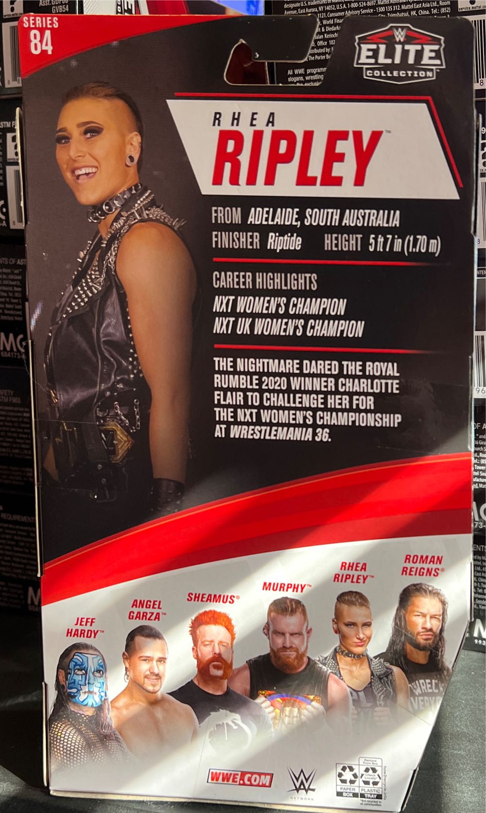 Rhea Ripley - Mattel Wwe (WWE) action figure collectible - Main Image 2