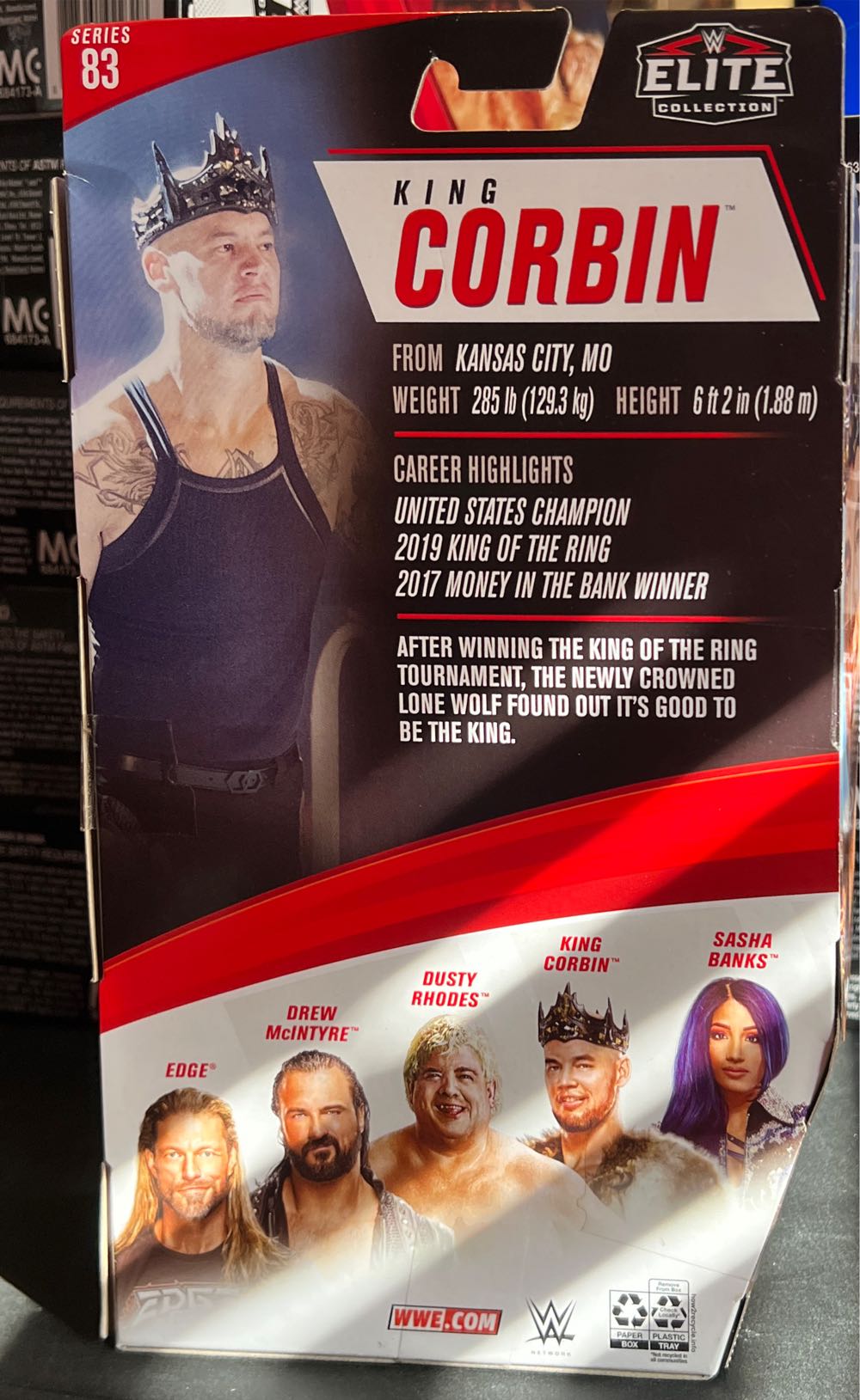 King Corbin - Mattel Wwe (WWE) action figure collectible - Main Image 2