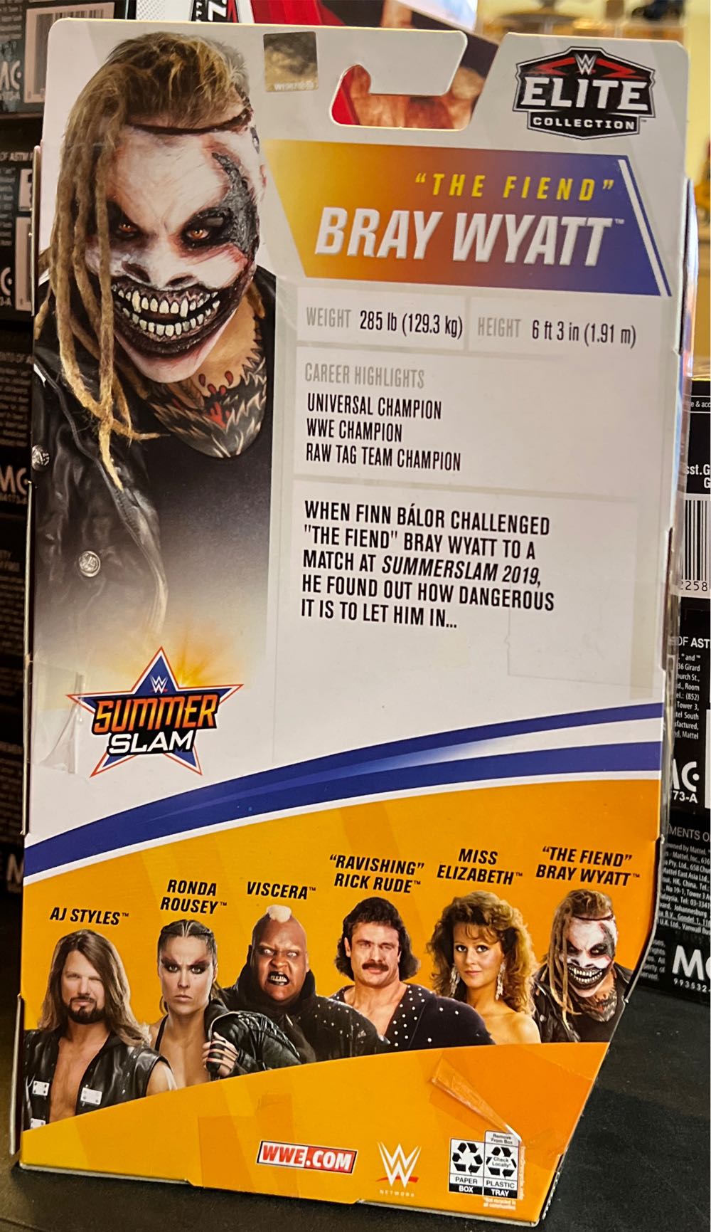 Bray Wyatt - Mattel Wwe (WWE) action figure collectible - Main Image 2