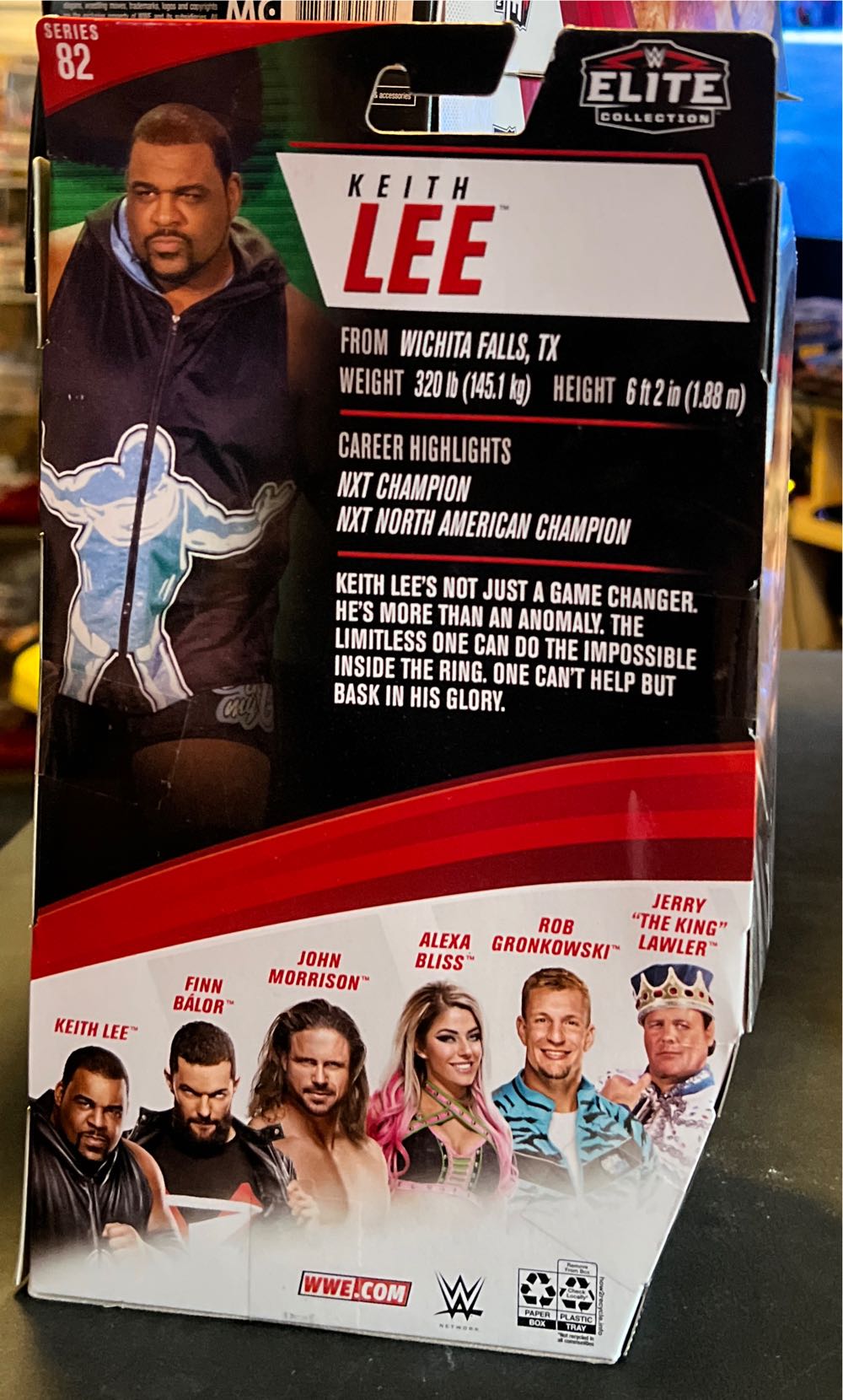 Keith Lee - Mattel Wwe (WWE) action figure collectible - Main Image 2