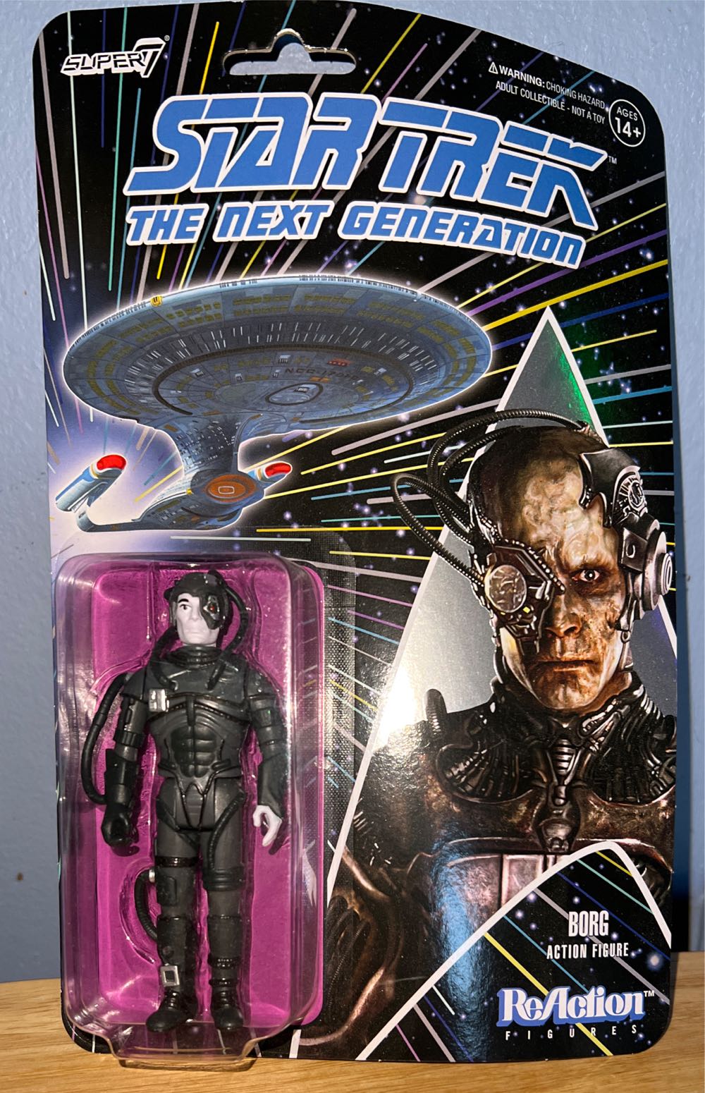 Super 7 ReAction Borg  action figure collectible - Main Image 1
