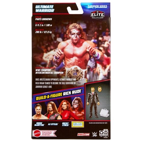 Ultimate Warrior - WWE Mattel (WWE Elite Survivor Series 2022) action figure collectible - Main Image 2