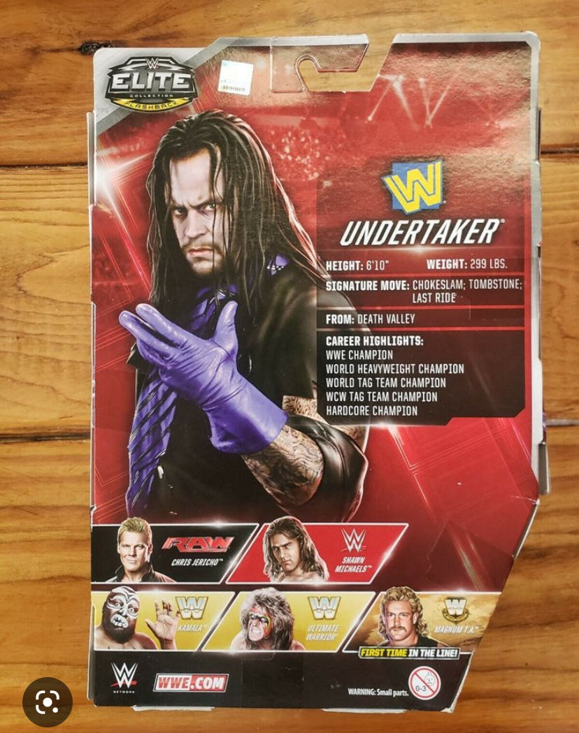 Undertaker - WWE Mattel (Elite Series) action figure collectible - Main Image 2