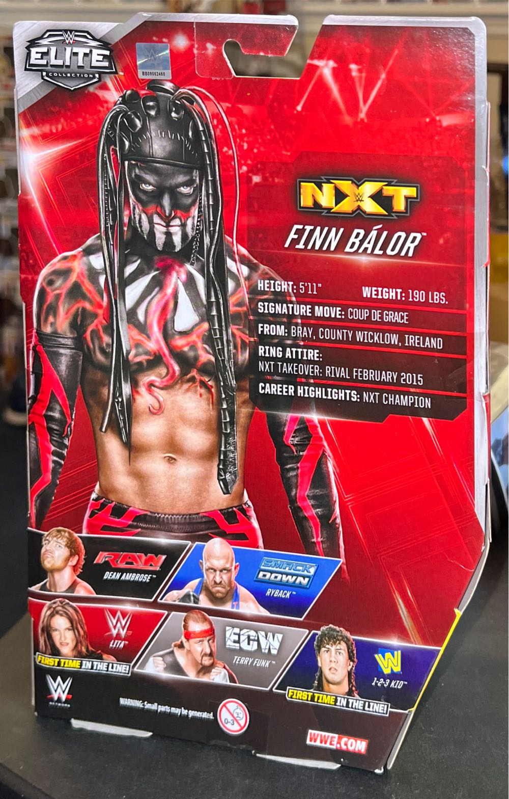 Finn Bálor Elite 41 - Mattel Wwe (WWE) action figure collectible - Main Image 2